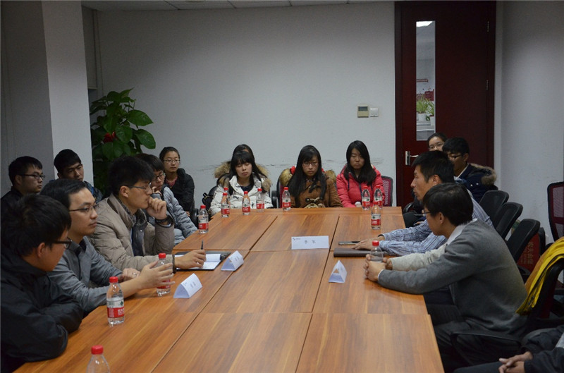 计算机学院组织学生参观中亦安图公司-北京交