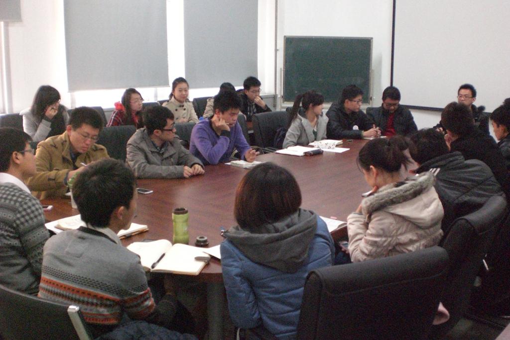 学生干部发表自己在社团工作中的感想.JPG