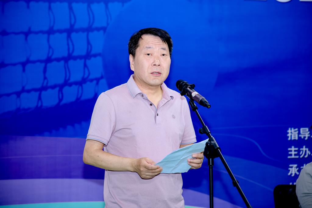北京银行业务总监赵政党致词