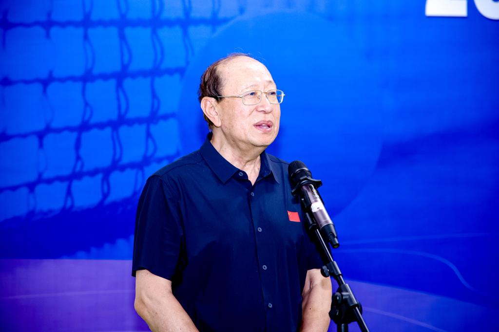 大体协秘书长张威致词